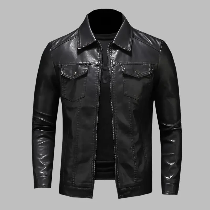 Victor - Classic Leather Jacket