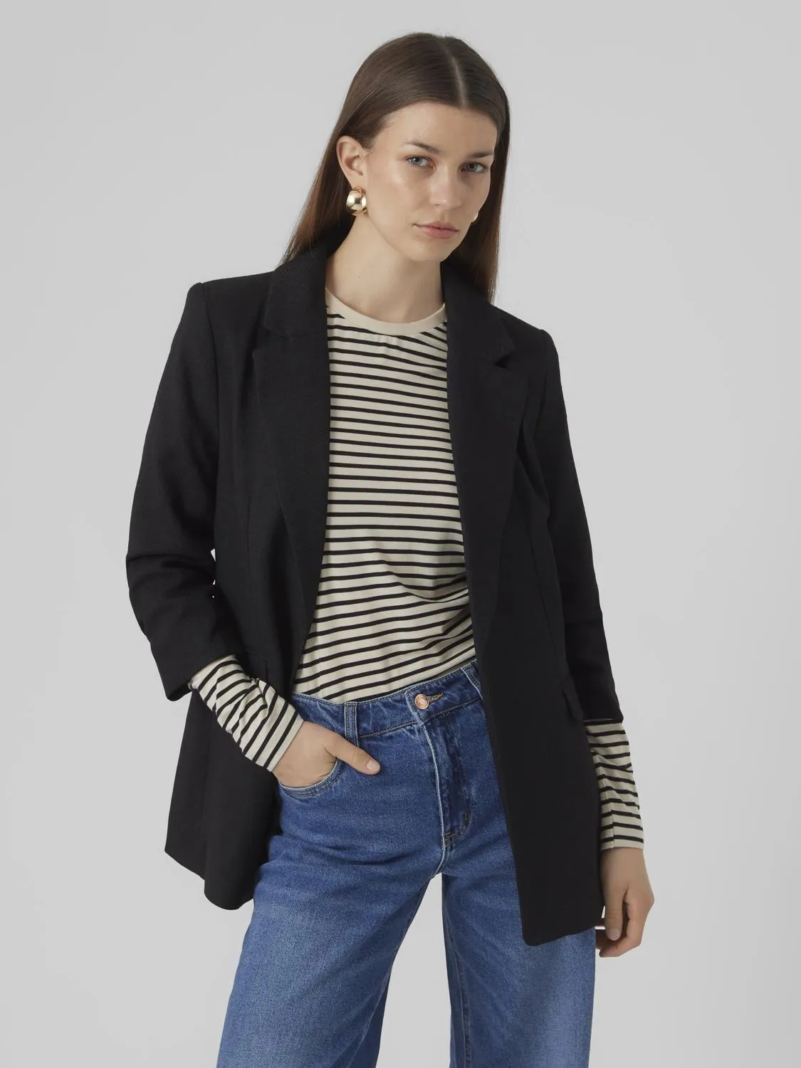 VMFRIDA 3/4 REGULAR BLAZER NOOS