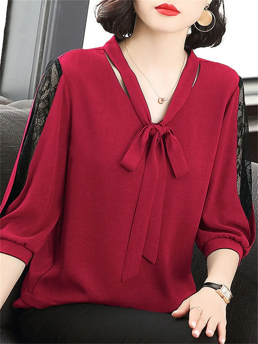 Women Spring Summer Style Blouses Tops