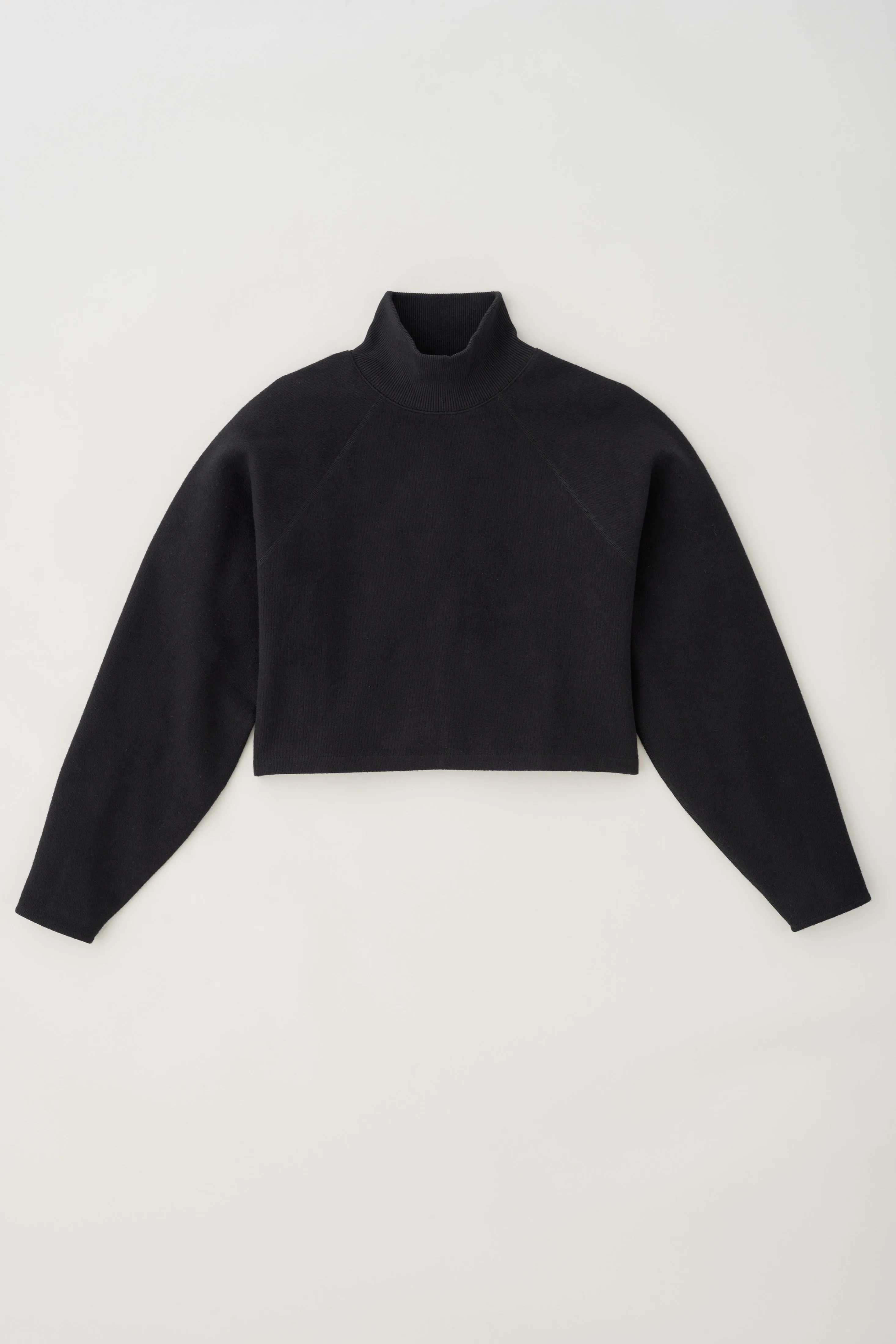 Women's Cozy Mockneck in Black