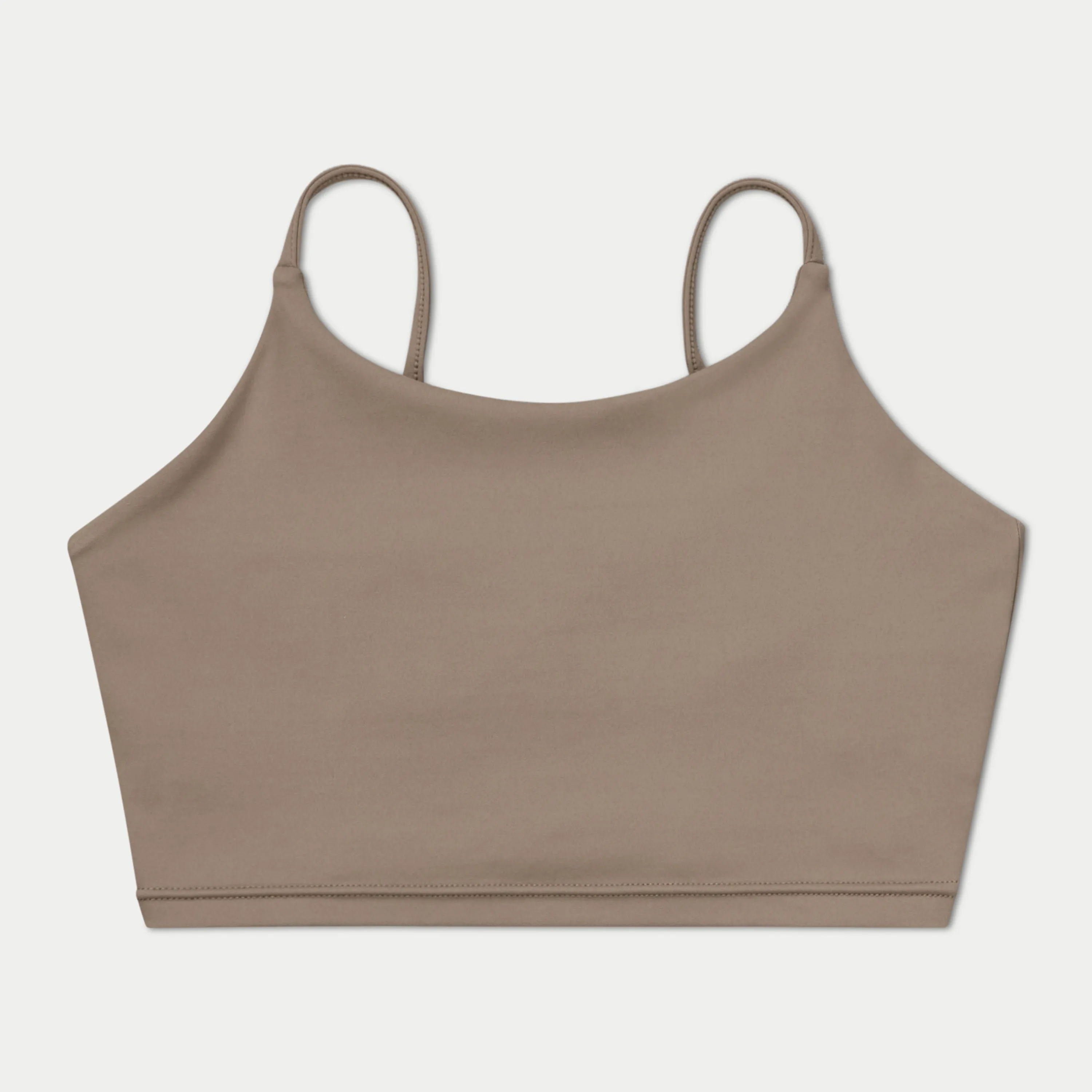 Womens Essential Crop Top - Marsh Grey