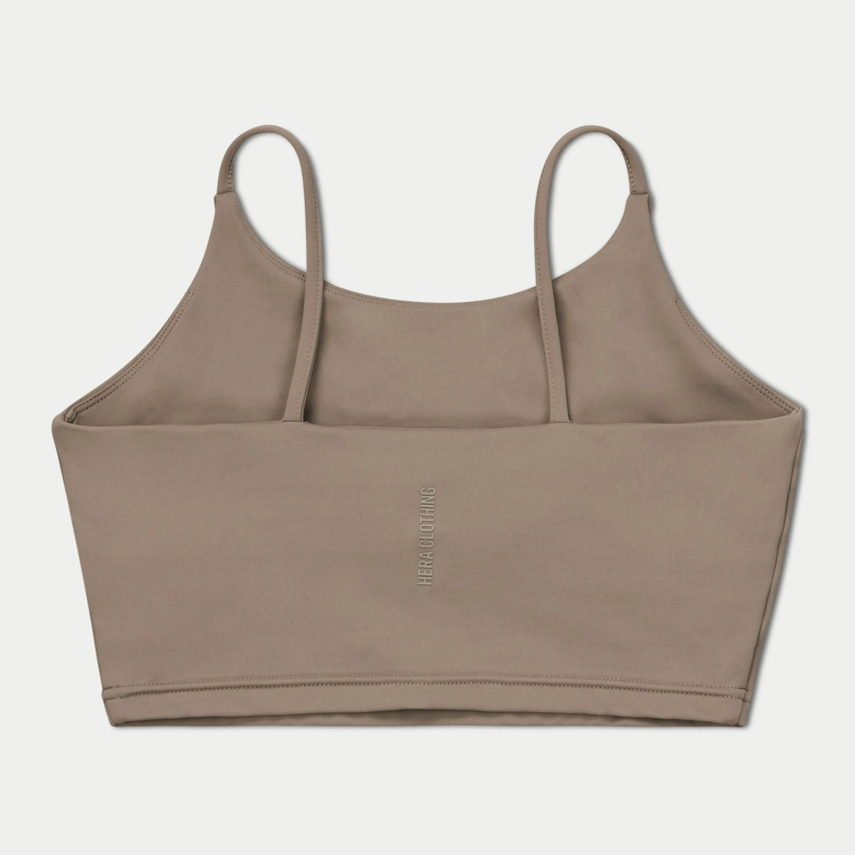 Womens Essential Crop Top - Marsh Grey